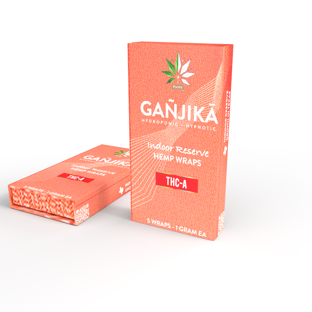 "THC-A" WRAPS [5 Pack] - GANJIKA