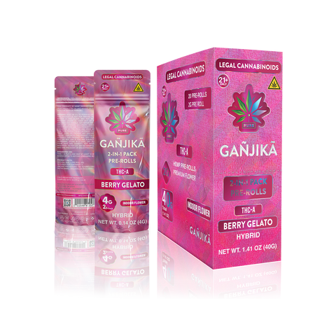 GANJIKA PRE-ROLLS THC-A 2G 2CT/10PK 