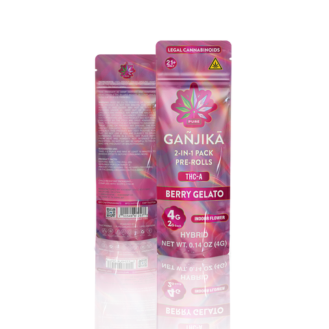 GANJIKA PRE-ROLLS THC-A 2G 2CT/10PK 