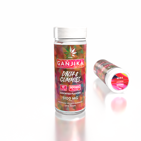 GANJIKA GUMMIES 300MG 8.5G 17CT/PK 