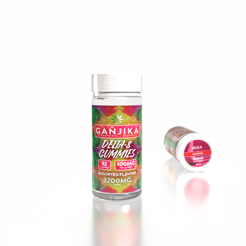 GANJIKA GUMMIES 100MG 3.5G 32CT/PK 