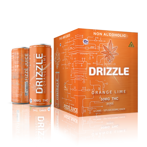 DRIZZLE DELTA-9 50MG 12OZ 4PK  