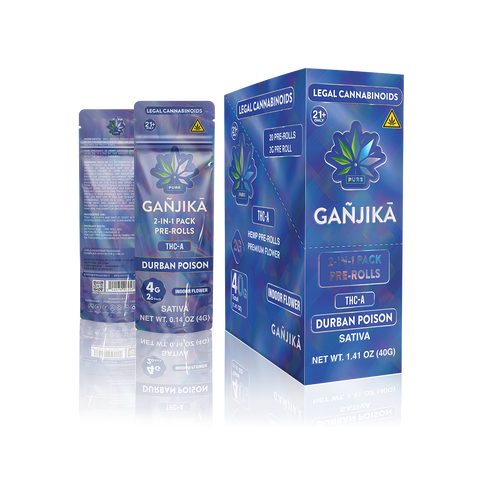 GANJIKA PRE-ROLLS THC-A 2G 2CT/10PK 