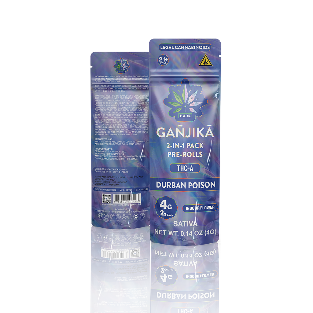 GANJIKA PRE-ROLLS THC-A 2G 