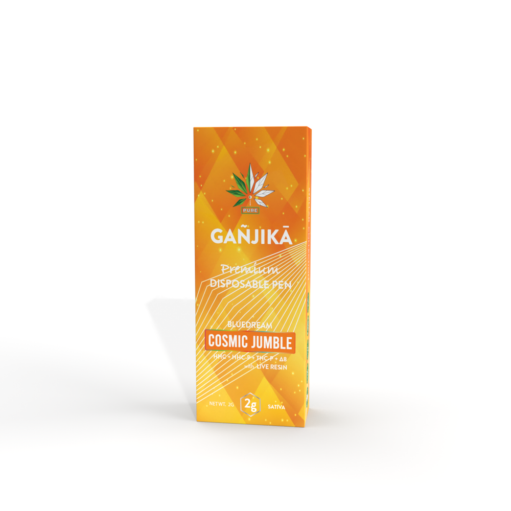 THC-P BLEND : 2ML Disposable [Cosmic Jumble] - GANJIKA