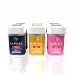 GANJIKA FLOWER HEMP FLOWER 7 GM/PK "7 GM Jar" Logo