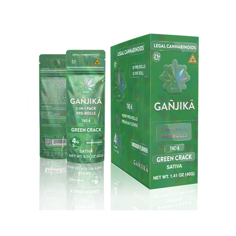 GANJIKA PRE-ROLLS THC-A 2G 2CT/10PK 