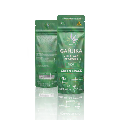 GANJIKA PRE-ROLLS THC-A 2G 2CT/10PK 