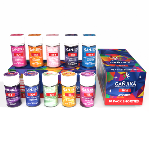 GANJIKA PRE-ROLLS THC-A 0.8G 10CT/10PK 