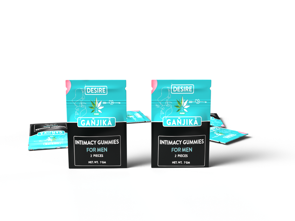 INTIMACY GUMMIES : "DESIRE" For Men (2 count) - GANJIKA