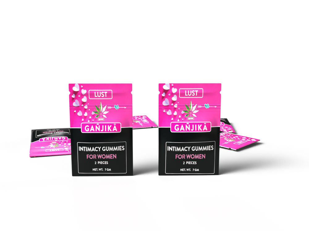 INTIMACY GUMMIES : "LUST" For Women (2 count) - GANJIKA