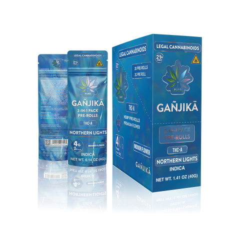 GANJIKA PRE-ROLLS THC-A 2G 2CT/10PK 