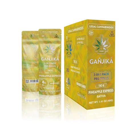GANJIKA PRE-ROLLS THC-A 2G 2CT/10PK 