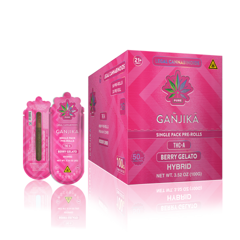 GANJIKA PRE-ROLLS THC-A 2G 1CT/50PK 