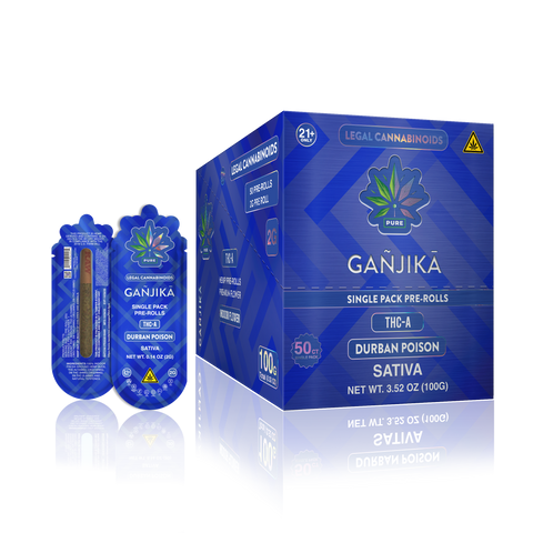 GANJIKA PRE-ROLLS THC-A 2G 1CT/50PK 