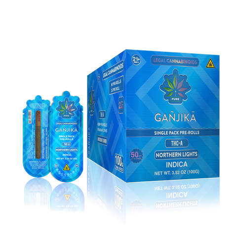 GANJIKA PRE-ROLLS THC-A 2G 1CT/50PK 