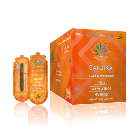 GANJIKA PRE-ROLLS THC-A 2G 1CT/50PK 