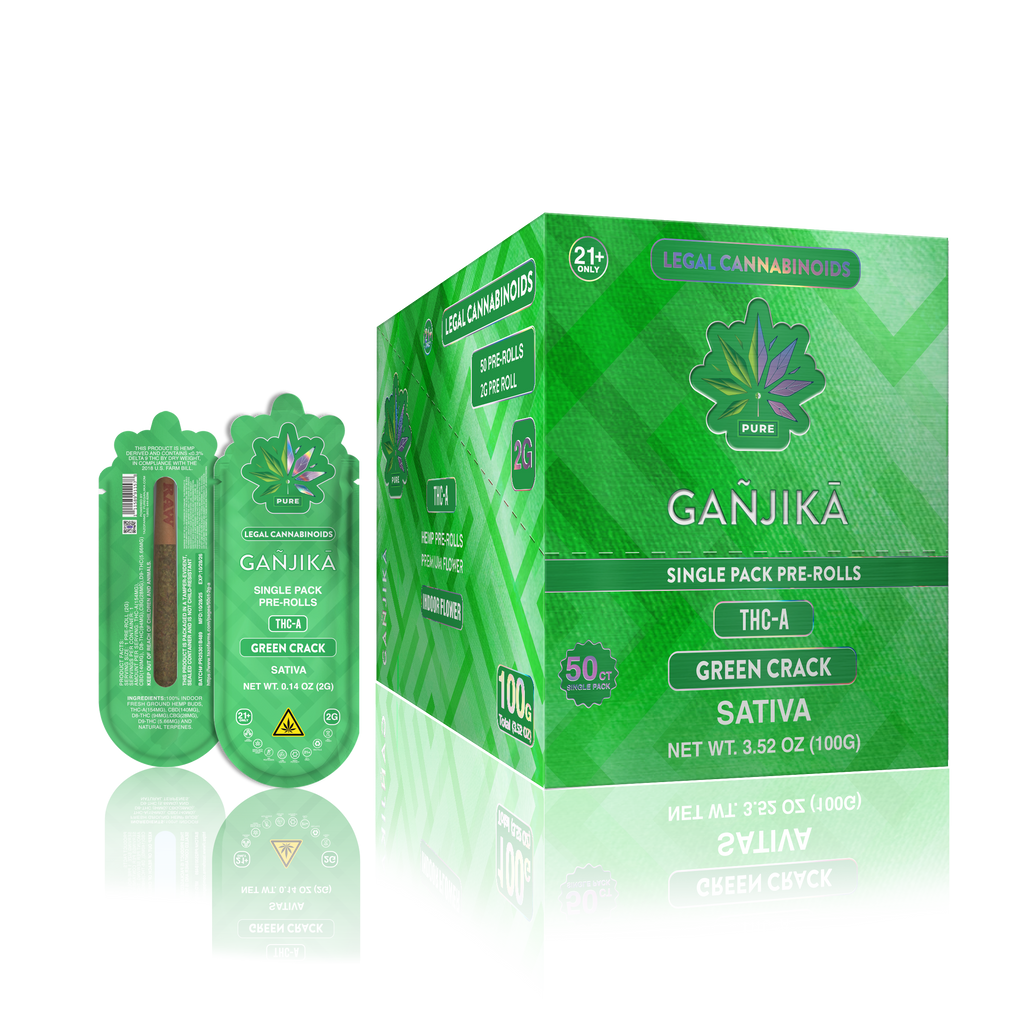 GANJIKA PRE-ROLLS THC-A 2G 1CT/50PK 