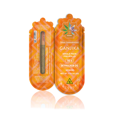 GANJIKA PRE-ROLLS THC-A 2G 1CT/1PK 