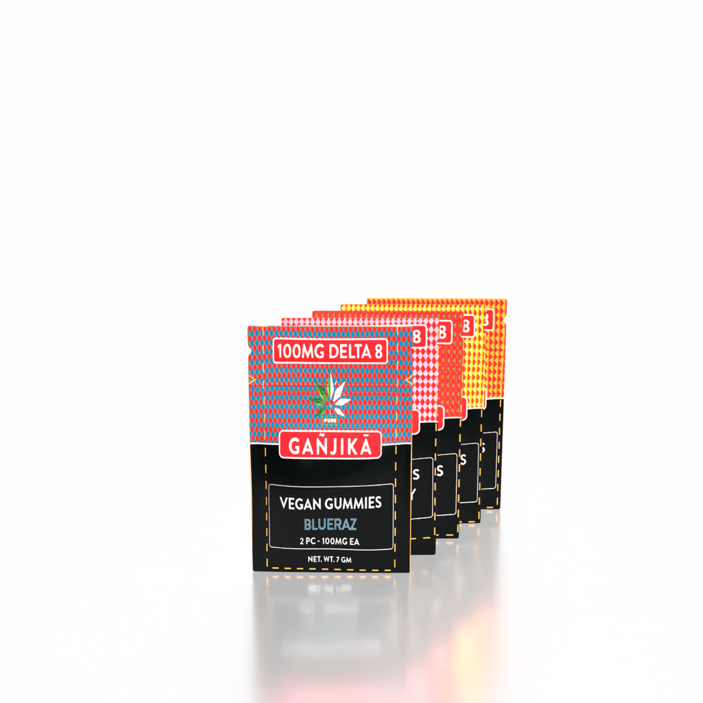 GANJIKA GUMMIES 100MG 3.5G 2CT/Pouch 