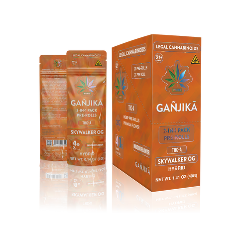 GANJIKA PRE-ROLLS THC-A 2G 2CT/10PK 