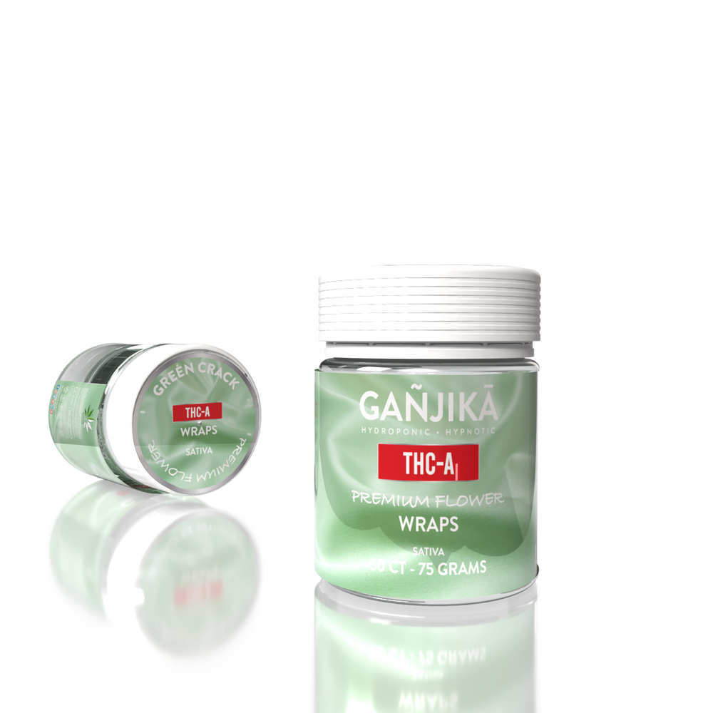 GANJIKA PRE-ROLLS THC-A 1.5G 50CT/PK "50CT CR Jar" - GANJIKA
