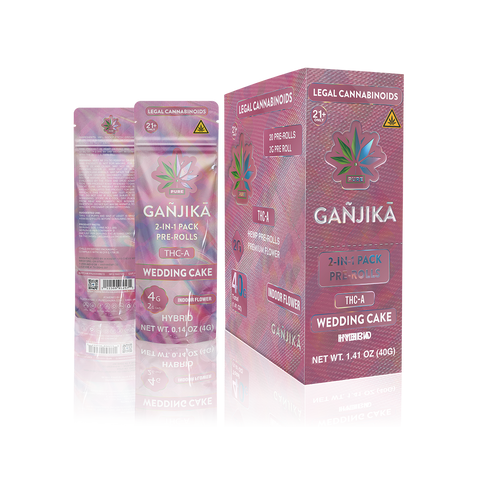 GANJIKA PRE-ROLLS THC-A 2G 2CT/10PK 