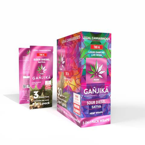 GANJIKA PRE-ROLLS THC-A 2G 2CT/10PK 