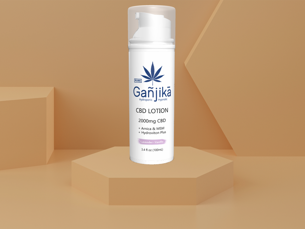 LAVENDER/VANILLA : 2000mg CBD - GANJIKA