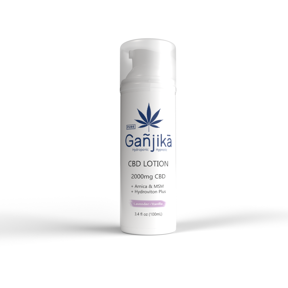 LAVENDER/VANILLA : 2000mg CBD - GANJIKA