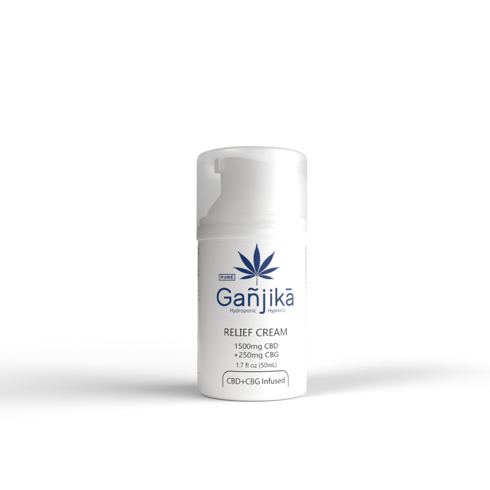 GINGER/TURMERIC : 1500mg CBD +CBG - GANJIKA