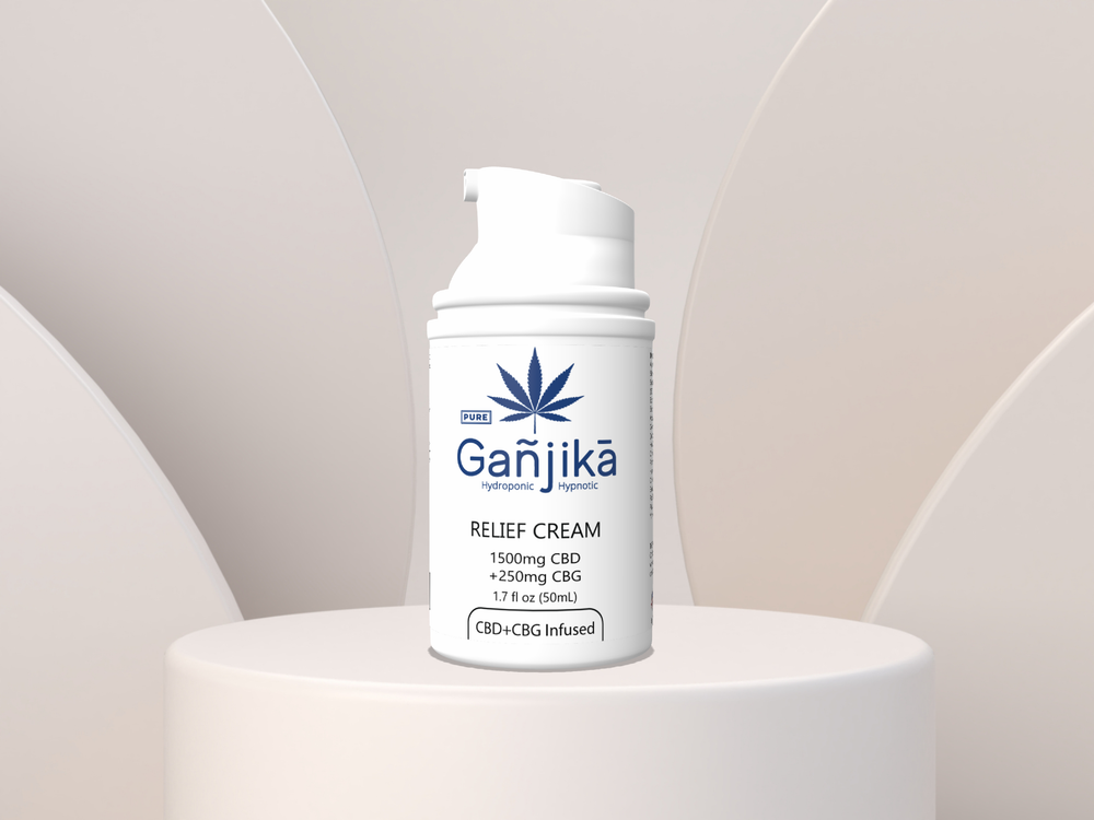 GINGER/TURMERIC : 1500mg CBD +CBG - GANJIKA